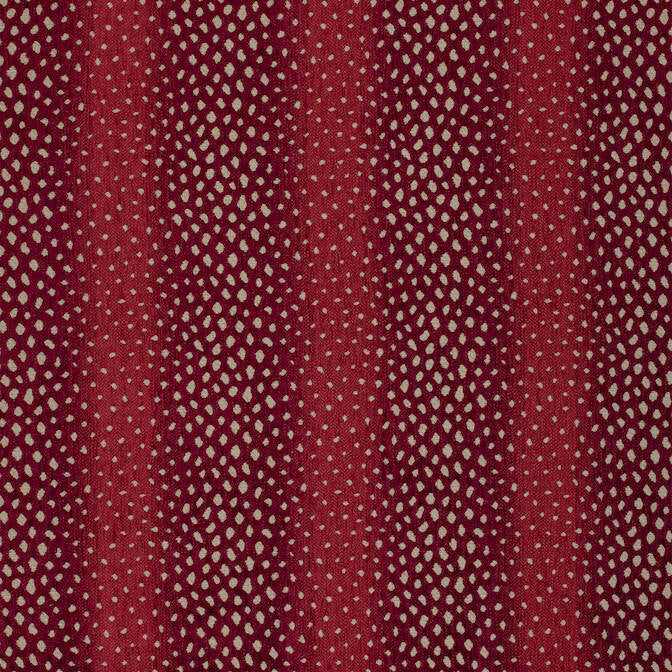 Gazelle Scarlet W80427 by Thibaut Fabric Thibaut Fabric Gazelle Scarlet W80427Fabric Woven Res. 10: Menagerie 100% Rayon - acr back U.S.A. </p><p>Repeat: V: 10.5 54 - Fabric Carolina -