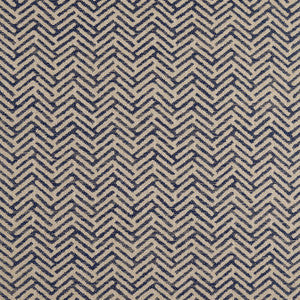 Thibaut Fabric Varenna Camel and Navy W8111