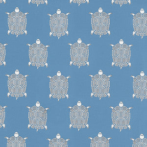 Thibaut Fabric Turtle Bay Island Blue W81628