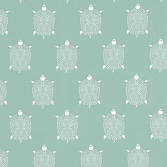 Turtle Bay Jade W81631 by Thibaut Fabric Thibaut Fabric Turtle Bay Jade W81631Fabric Locale 100% Solution Dyed Acrylic GERMANY </p><p>Repeat: V: 10 54 - Fabric Carolina -