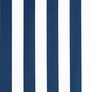 Thibaut Fabric Cabana Stripe Navy W81636