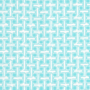 Thibaut Fabric Panama Matelasse Aqua W81641