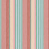 Thibaut Fabric ESPRIT STRIPE - Pool and Spice