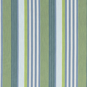 Thibaut Fabric Esprit Stripe Bermuda and Kiwi W81703