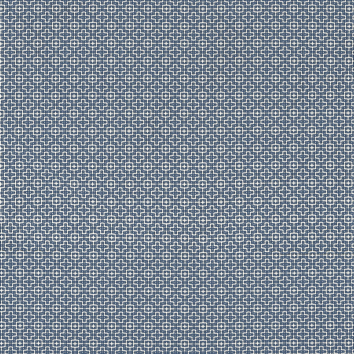 Bistro Navy W81732  by Thibaut Fabric Thibaut Fabric Bistro Navy W81732 Fabric SOLEIL U.S.A </p><p>Repeat: H: 1.62 in (4.11 cm), V: 1.62 (4.11 cm) 53.5 in  (135.89 cm) - Fabric Carolina -
