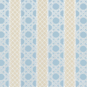Thibaut Fabric Trelliage Mineral and Sand W81772