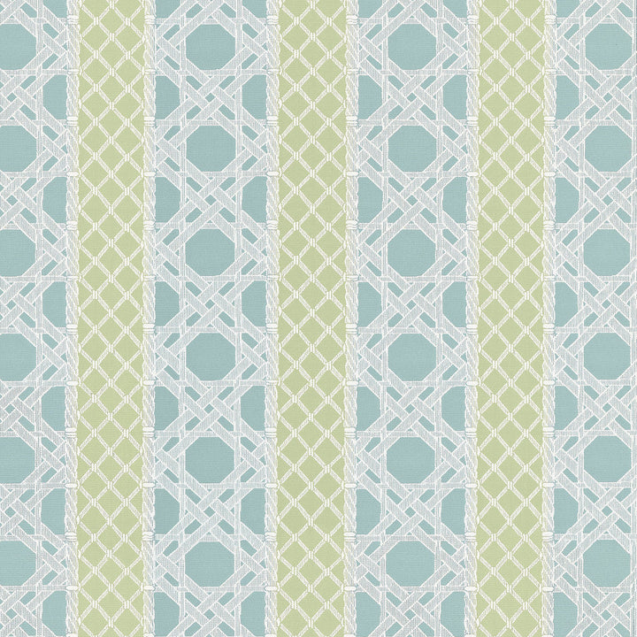 Trelliage Pool and Leaf W81773  by Thibaut Fabric Thibaut Fabric Trelliage Pool and Leaf W81773 Fabric SOLEIL U.S.A </p><p>Repeat: H: 14.25 in (36.20 cm), V: 14.5 (36.83 cm) 54 in  (137.16 cm) - Fabric Carolina -