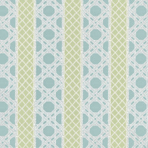 Thibaut Fabric Trelliage Pool and Leaf W81773