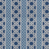 Thibaut Fabric TRELLIAGE - Navy and Cadet