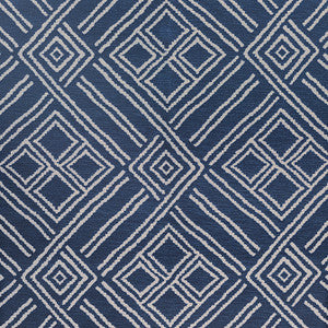 Thibaut Fabric Terraza Navy W8607