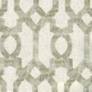 Wagner Taupe by Norbar Designer Fabric 100% COTTON DUCK TURKMANISTAN 6 3/4"V 4 1/2"H 54" - Swanky Fabrics -