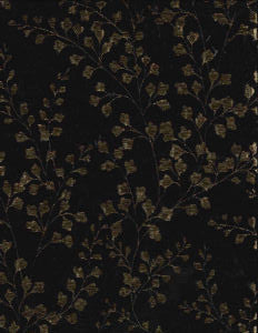 Wallace Onyx by Norbar Designer Fabric SYMPHONY 58% POLYESTER 42% COTTON TURKEY 14"V 13"H 54" - Swanky Fabrics -