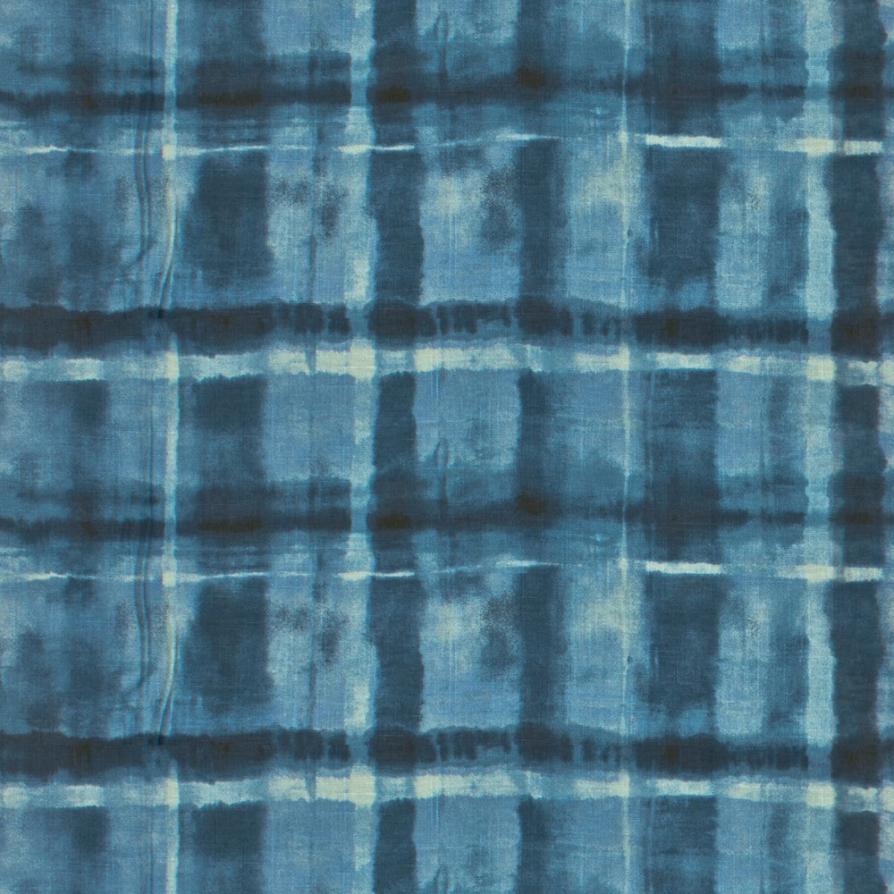 Waterfall 2 Pacific by Stout Designer Fabric Rainbow Library Lake/Indigo 45% Cotton 55% Linen CHINA FLAME RETARDANT-N.F.P.A. 260A CLASS 1 CATB 117-2013 WYZENBEEK 24 000 DOUBLE RUB WEAR TEST (HEAVY DUTY) Horizontal: 27 and Vertical: 12.63 54 in - Swanky Fabrics -