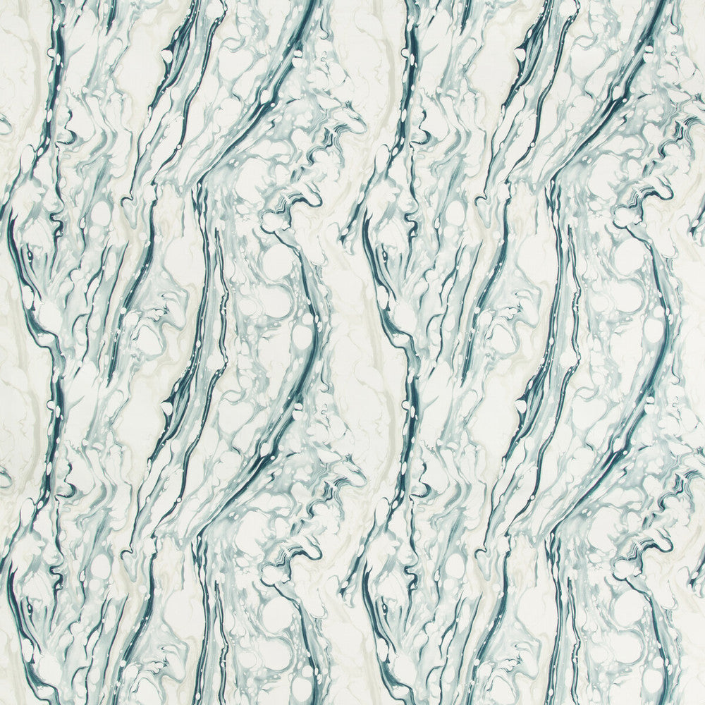 Waterfront Steel by Kravet Couture Designer Fabric COTTON - 100% United Kingdom MEDIUM Horizontal: 27 and Vertical: 27 54 - Swanky Fabrics -