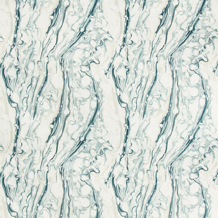 Waterfront Steel by Kravet Couture Designer Fabric COTTON - 100% United Kingdom MEDIUM Horizontal: 27 and Vertical: 27 54 - Swanky Fabrics -