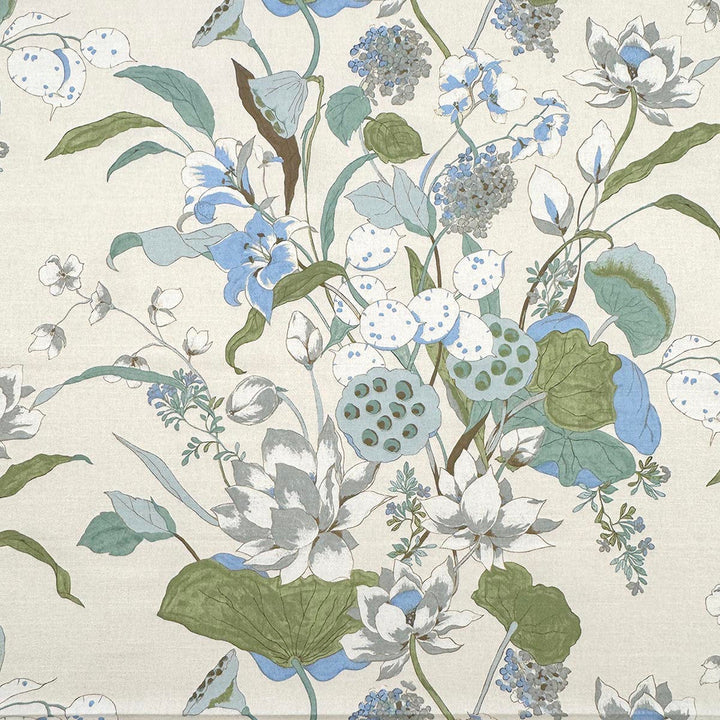 Waverly Jade by Magnolia Designer Fabric - 55% Linen, 45% Cotton Spain 51000 Horizontal: 27 and Vertical: 27 54 - Swanky Fabrics -