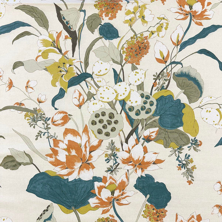 Waverly Sunburst by Magnolia Designer Fabric - 55% Linen, 45% Cotton Spain 51000 Horizontal: 27 and Vertical: 27 54 - Swanky Fabrics -