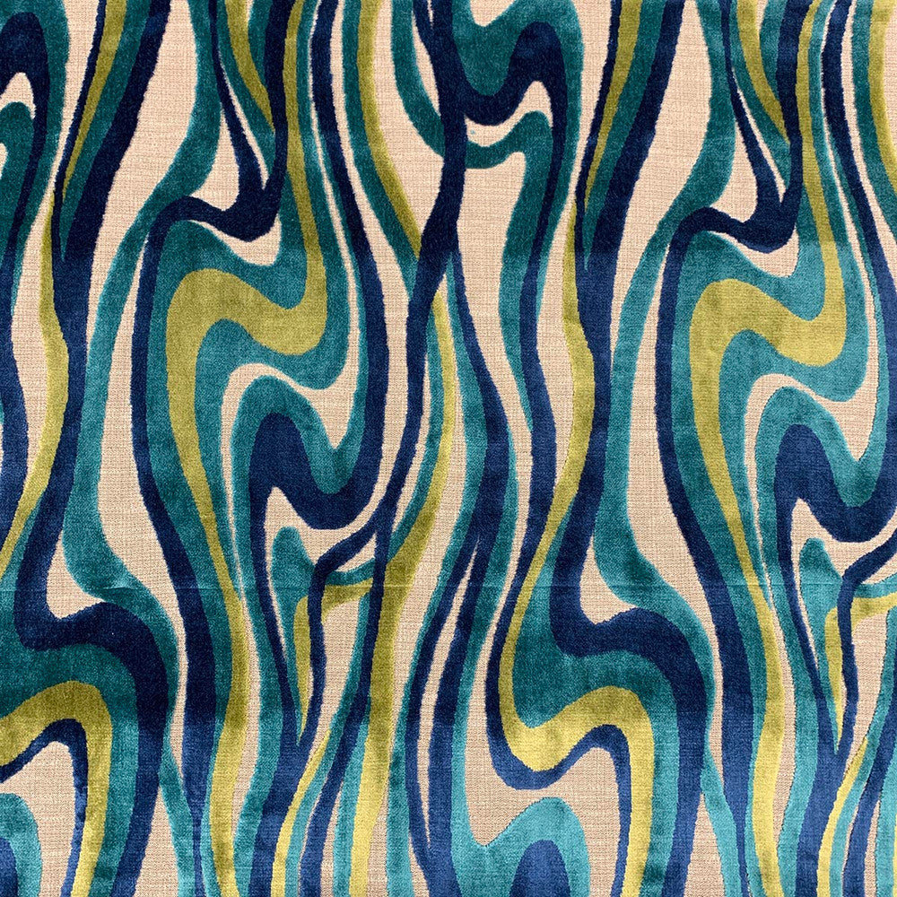 Waze Isle by Magnolia Designer Fabric - 48% Viscose 32% Cotton 20% Polyester India 50000 Horizontal: 13.50" and Vertical: 21.00" 54" - Swanky Fabrics -