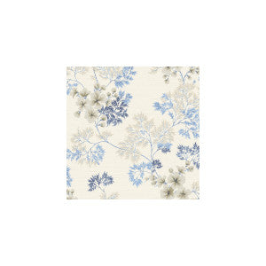 Winfield Thybony Wallpaper Flora Indigo