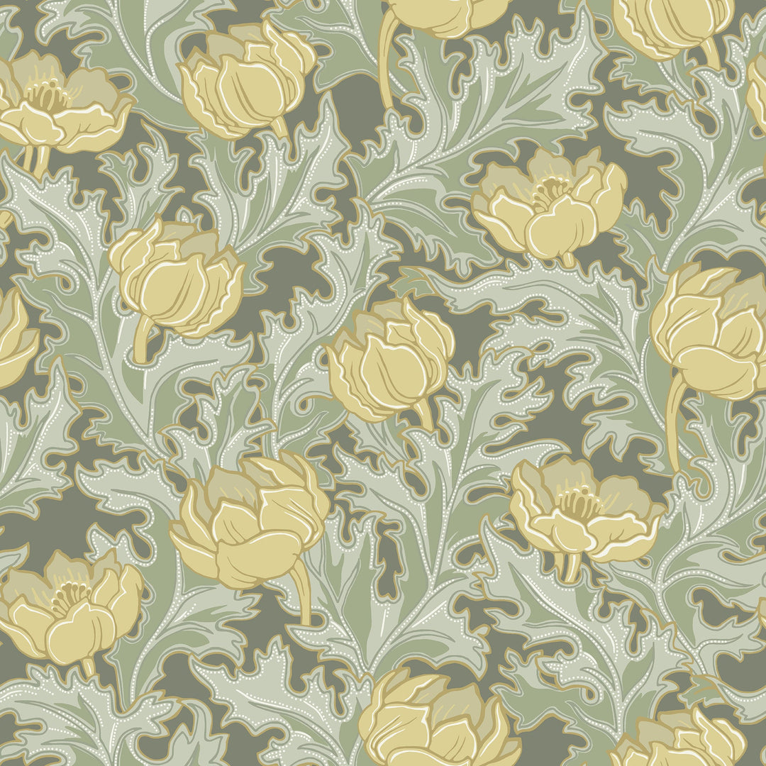 Winfield Thybony Wallcovering Olive
