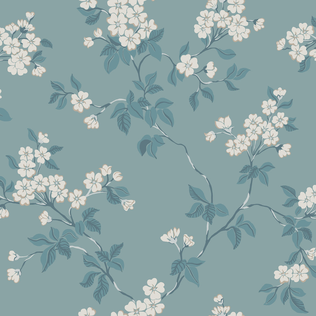 Winfield Thybony Wallcovering Federal Blue