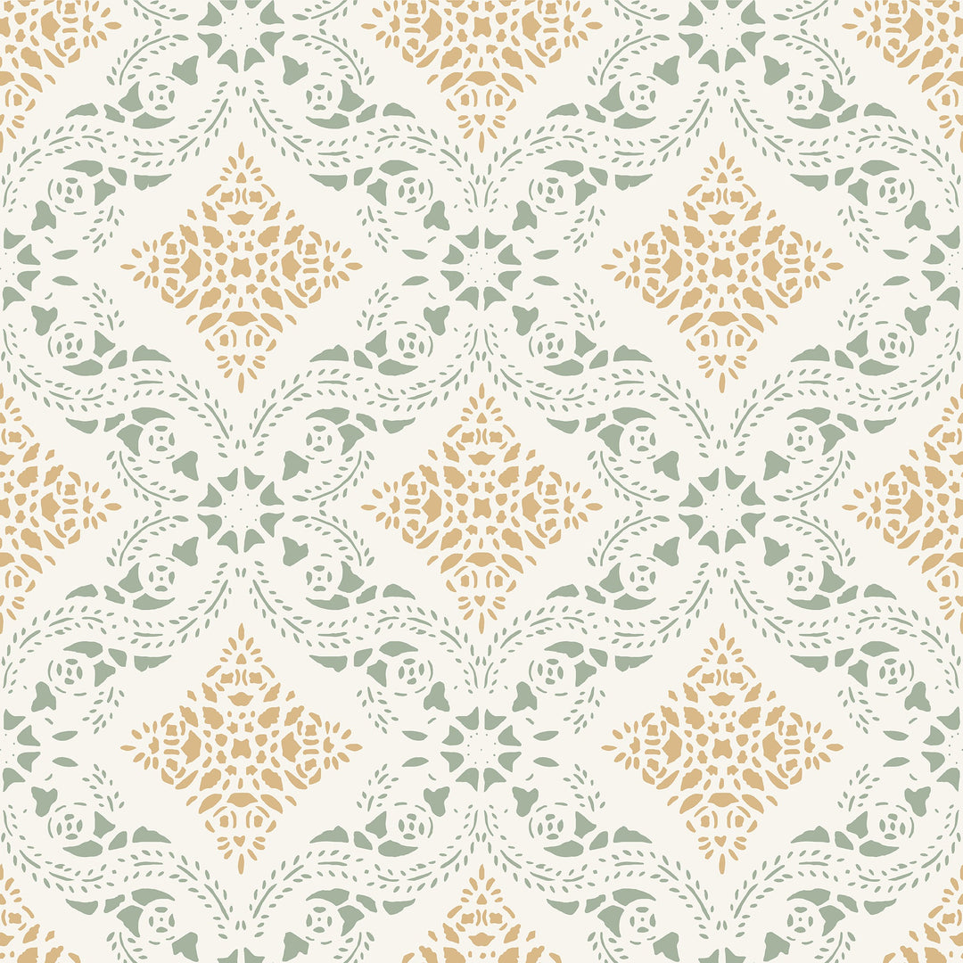 Winfield Thybony Wallcovering Ochre