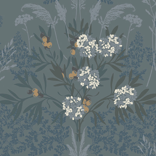 Winfield Thybony Wallcovering Blue