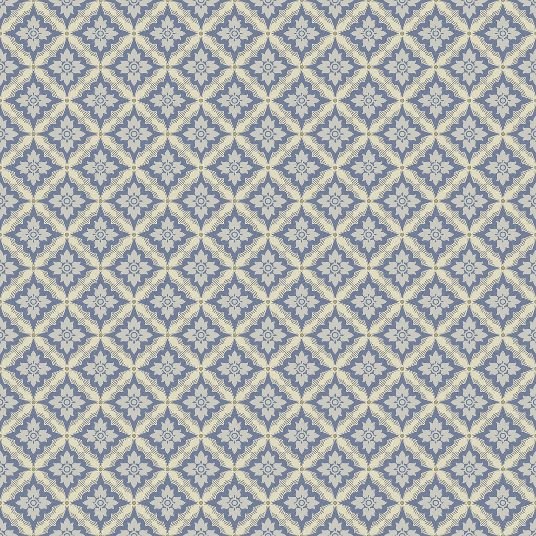 Winfield Thybony Wallcovering Cobalt