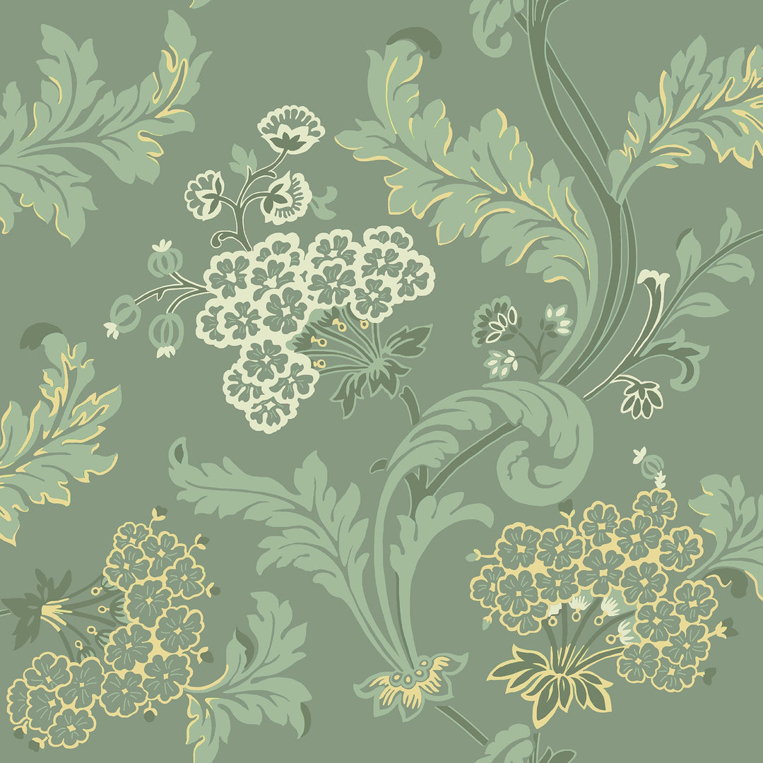 Winfield Thybony Wallcovering Shady Green
