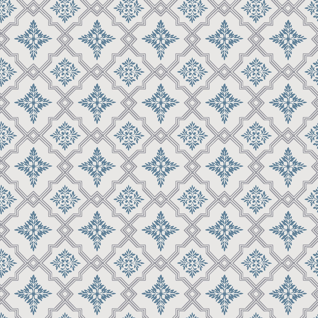 Winfield Thybony Wallcovering Cornwall Blue