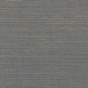 Winfield Thybony Wallpaper Distinctive Sisals Silver Blue WDW2403P.WT.0