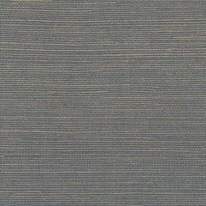 Winfield Thybony Wallpaper Distinctive Sisals Silver Blue