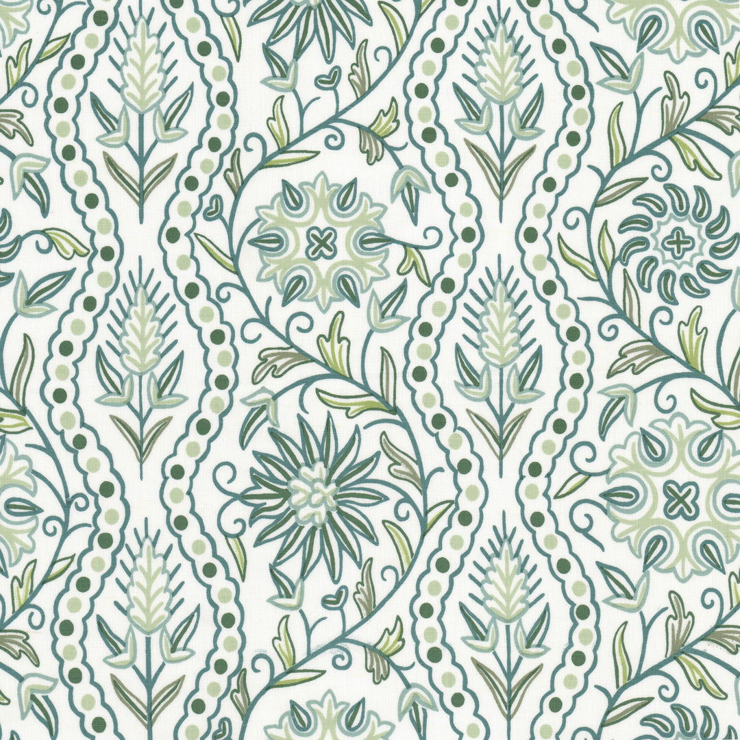 Wesley 1 Teal by Stout Designer Fabric