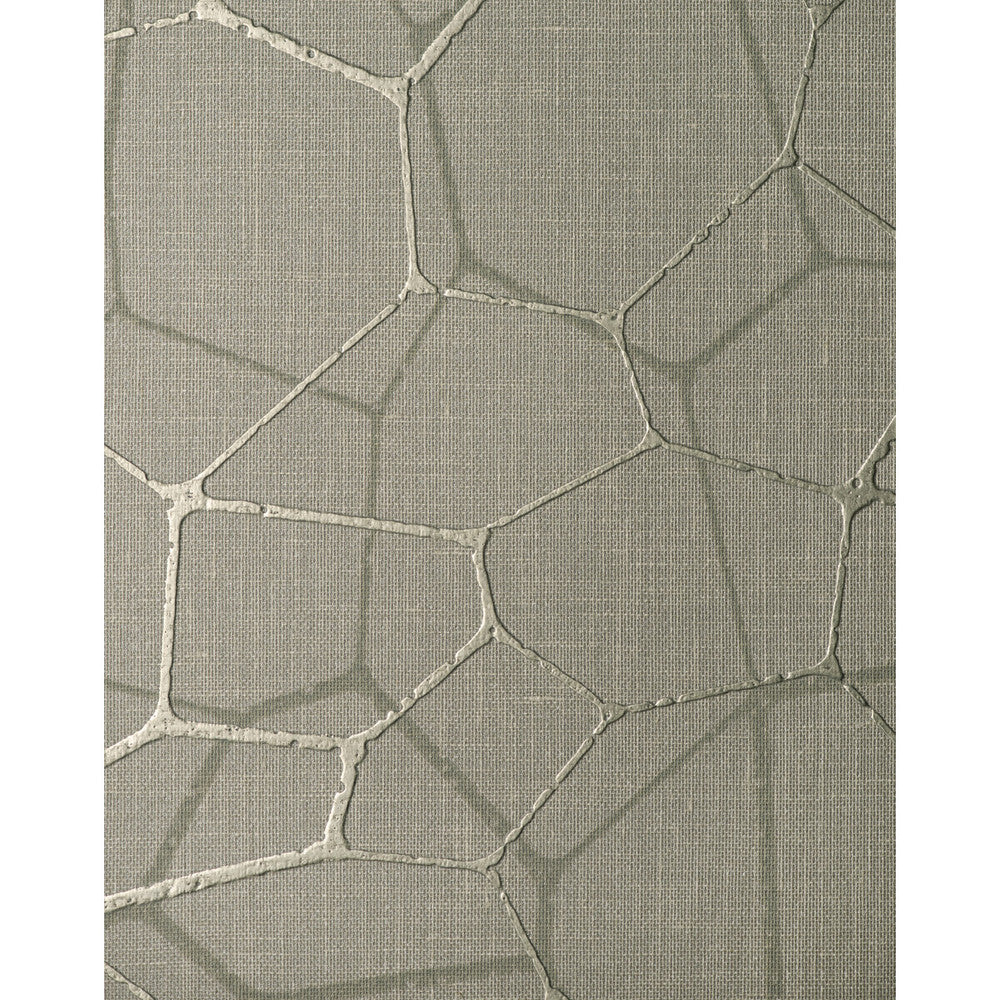 Villasana Pewter by Winfield Thybony Designer Wallcovering WINFIELD THYBONY NATURAL TEXTILES LINEN - 100% Netherlands - Horizontal: 0 and Vertical: 25.2 54 - Swanky Fabrics -