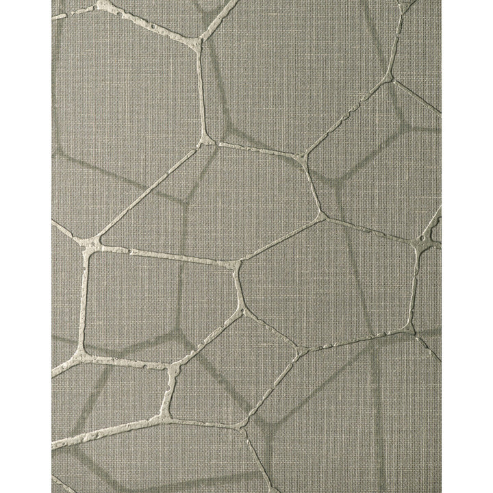 Villasana Pewter by Winfield Thybony Designer Wallcovering WINFIELD THYBONY NATURAL TEXTILES LINEN - 100% Netherlands - Horizontal: 0 and Vertical: 25.2 54 - Swanky Fabrics -