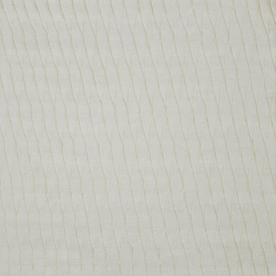 Winterland # 924 Shortbread by Maxwell Designer Fabric Sheer Heights 100% POLYESTER TURKEY V-4"H-2" 118" - Swanky Fabrics -