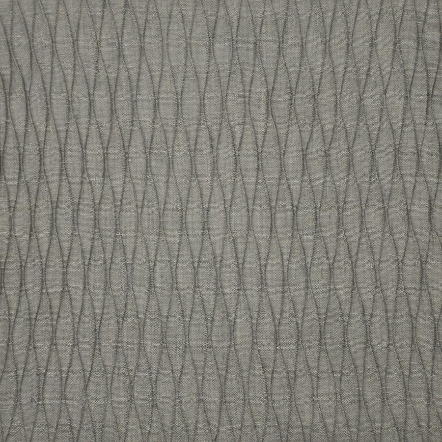 Winterland # 952 Cinder by Maxwell Designer Fabric Sheer Heights 100% POLYESTER TURKEY V-4"H-2" 118" - Swanky Fabrics -