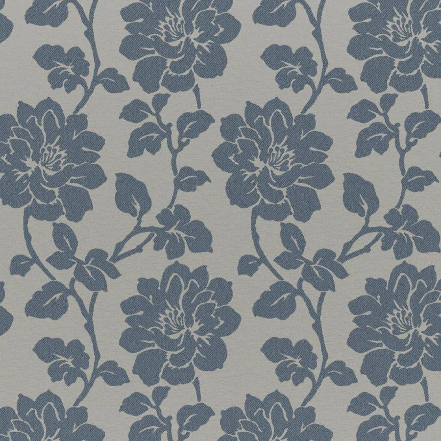 Winter Garden # 610 Sailor by Maxwell Designer Fabric Wide Width Drapery Ii 74% POLYESTER/26% COTTON INDIA V-13.6" H-10.6" 118" - Swanky Fabrics -