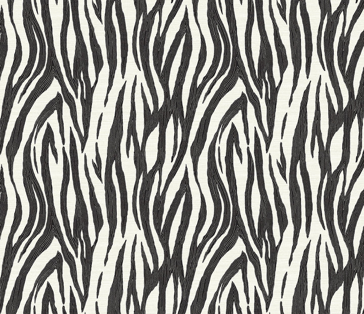 Jazz Faux Skin Onyx & Neutral WH40216 by Seabrook Designs Designer Wallpaper