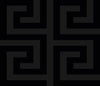 Seabrook Designs Wallpaper Forte Greek Key Metallic Carbon WH40300