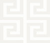 Seabrook Designs Wallpaper Forte Greek Key Metallic Ivory WH40310