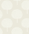 Seabrook Designs Wallpaper Demi Trees Neutral & Cream WH41805