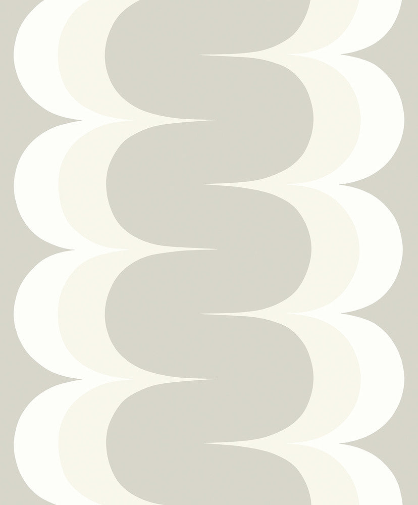 Mandolin Geometric Stripe Paper & Fog WH42000 by Seabrook Designs Designer Wallpaper