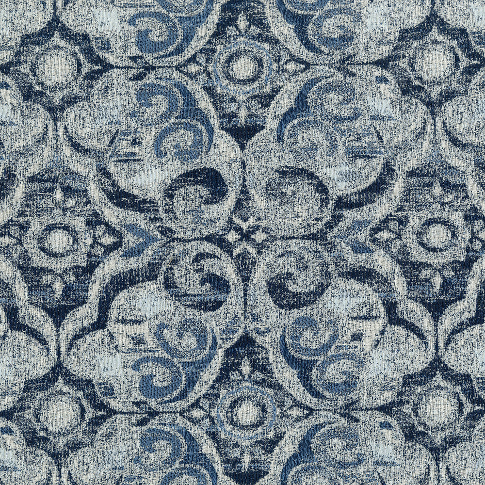 Osprey 308 Baltic by ABBEYSHEA Designer Fabric N/A 95% Polyester, 5% Linen China 60,000 Double Rubs </p><p>Repeat: Horizontal: and Vertical: 56" (142 cm) - Swanky Fabrics -