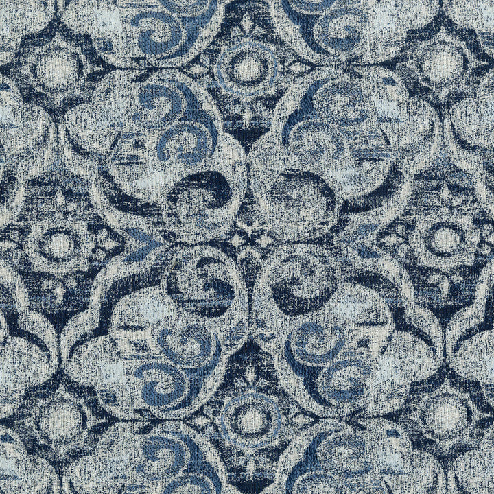 Osprey 308 Baltic by ABBEYSHEA Designer Fabric N/A 95% Polyester, 5% Linen China 60,000 Double Rubs </p><p>Repeat: Horizontal: and Vertical: 56" (142 cm) - Swanky Fabrics -