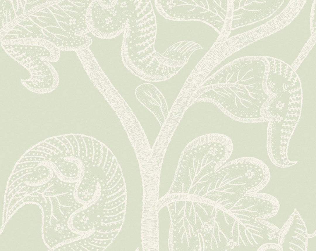 Russell Wallcovering Green Tea WHNWP88631D003 by Hinson Designer Wallpaper