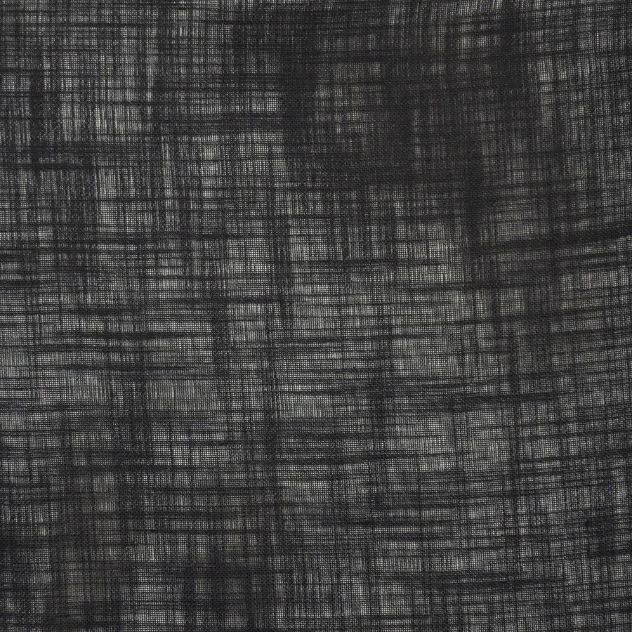 Washi # 516 Obsidian by Maxwell Designer Fabric Sheer Craft 100% POLYESTER TURKEY H-7.5" 118" - Swanky Fabrics -