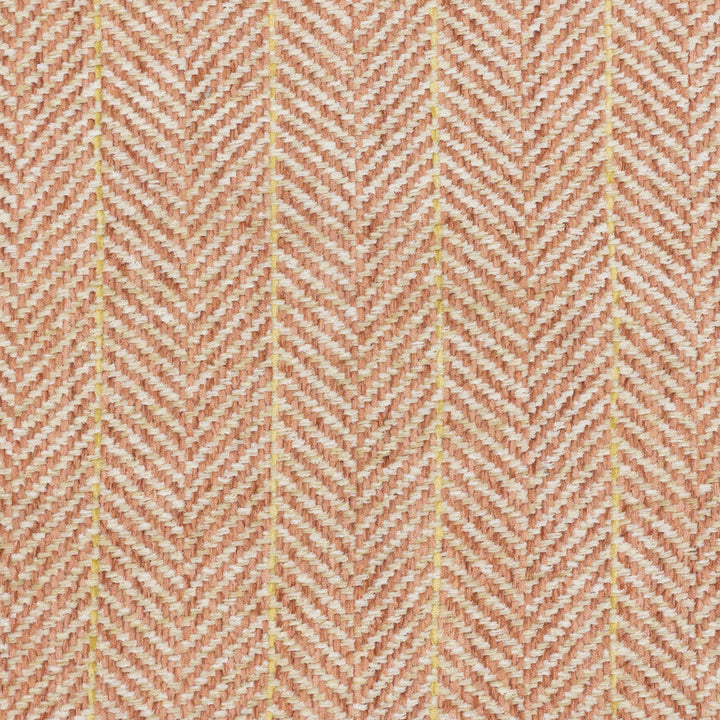 Wichita 1 Peach by Stout Designer Fabric COMFORTABLE LIVING QUARTZ/TILE 100%POL INDIA Horizontal: 1.750 and Vertical: 0.250 54 in - Swanky Fabrics -