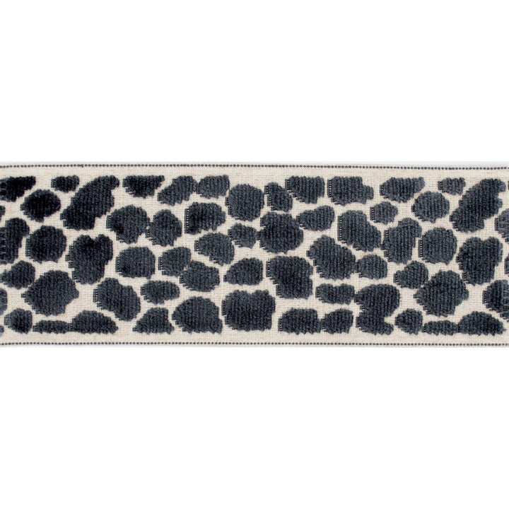 Wilder Tape Fossil by Magnolia Designer Trim - 58% Rayon, 31% Poly, 11% Linen China Horizontal: and Vertical: 3.5 - Swanky Fabrics -