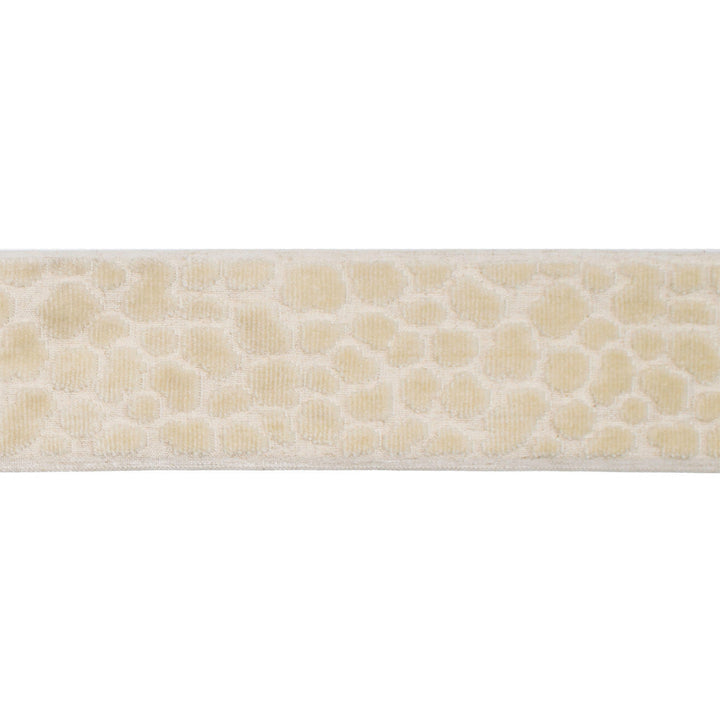 Wilder Tape Pearl by Magnolia Designer Trim - 58% Rayon, 31% Poly, 11% Linen China Horizontal: and Vertical: 3.5 - Swanky Fabrics -